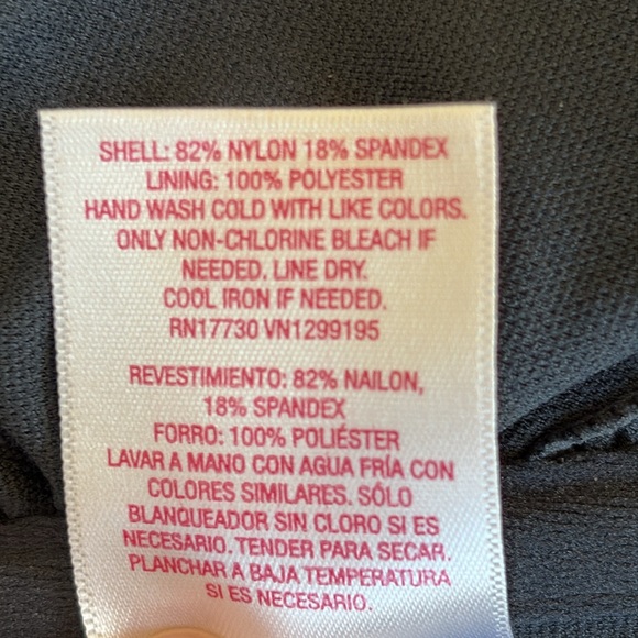 Xhilaration Gray Floral Bikini Set Top Size Medium Bottom Size Small - Picture 9 of 13